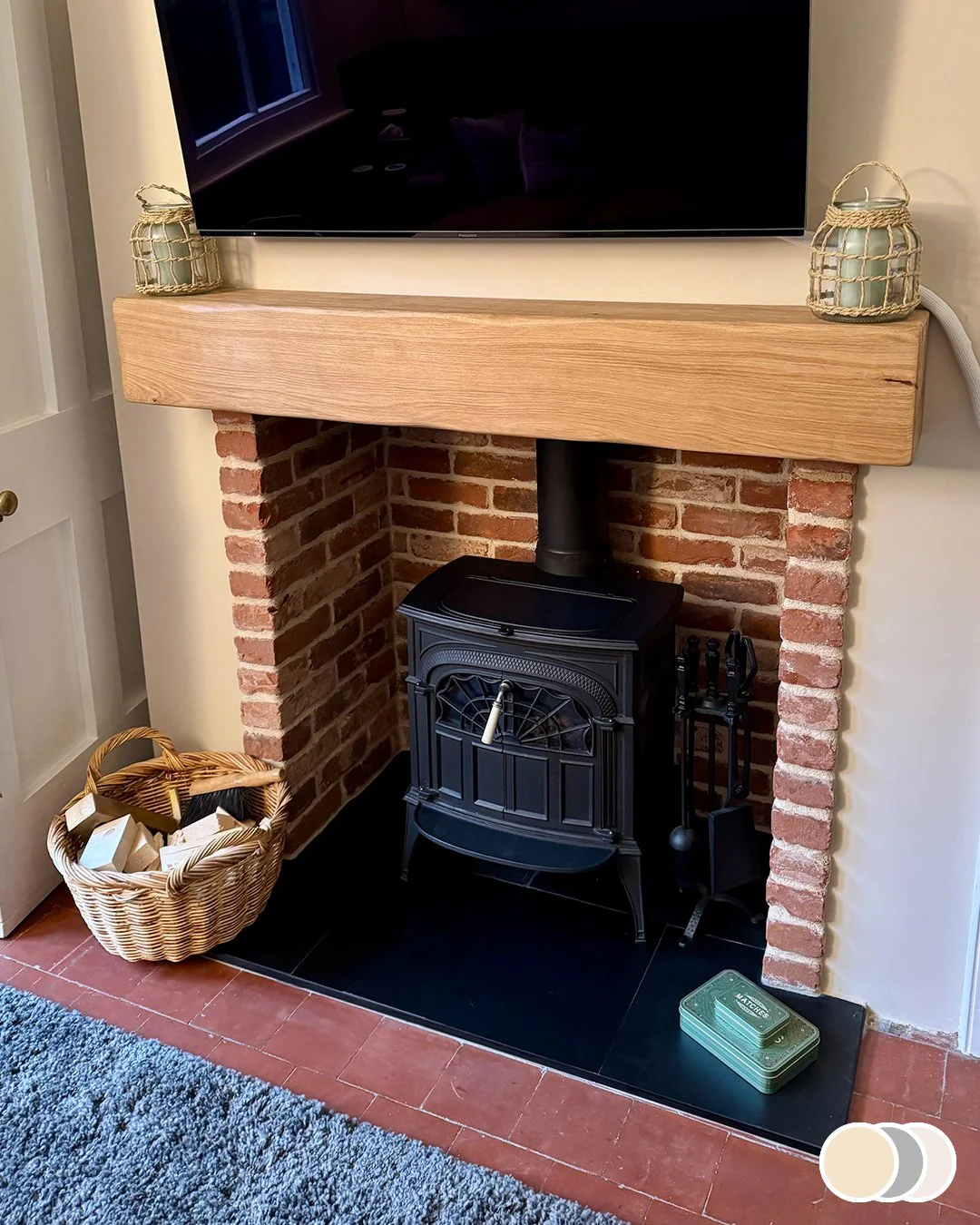 Blend 3 Fireplace Chamber Panels - Image 4